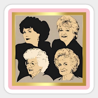 The Golden Girls Sticker